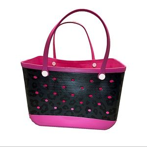 EVA Designer Pink Camo Summer Tote Bag - XL